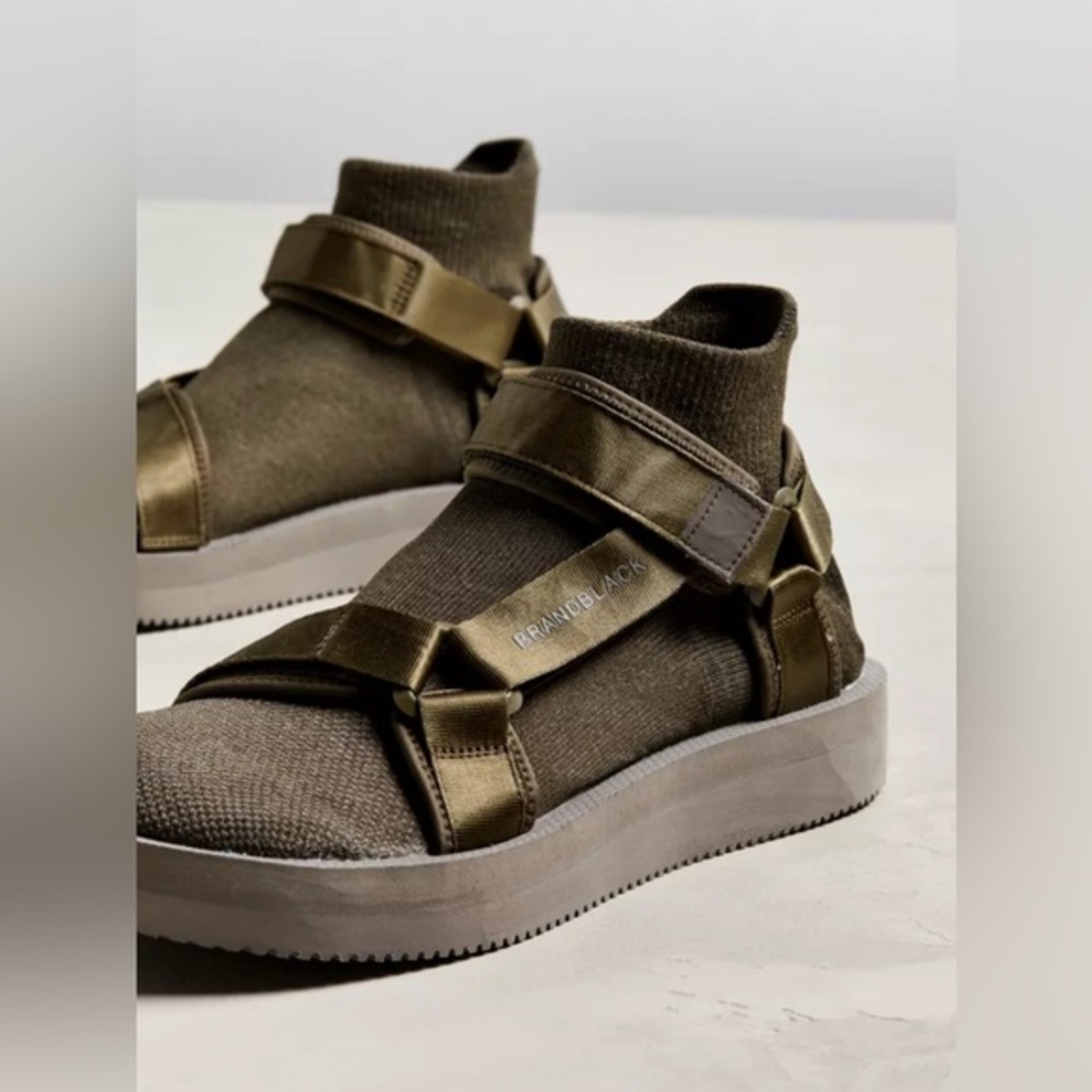 Brandblack Women's Combat Boots - Olive (in original box, never worn)